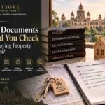Property documents to check before buying property in Mysuru