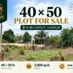 KHB Hunsur Plot For Sale